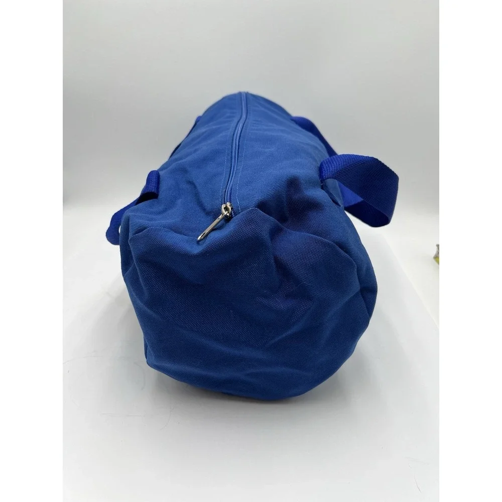 Vintage VISA Promotional Duffel Bag Blue Travel Gym Overnight YKK Zipper NWOT